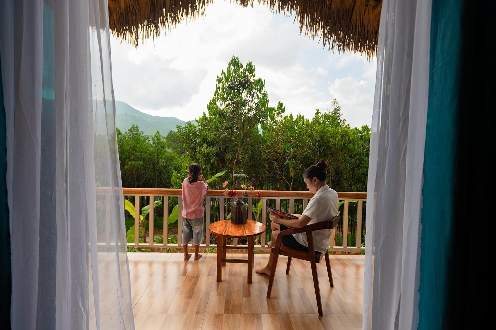 Cinnamon Eco Lodge Nam Hoac Exterior photo